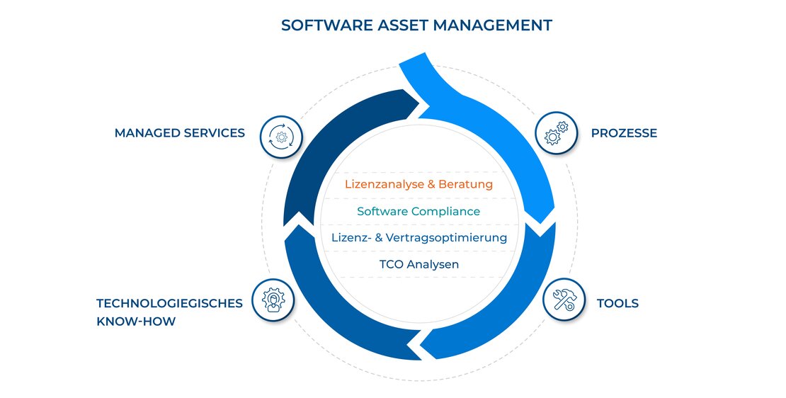 Leistungen der TIMETOACT zu Software License Consulting.
